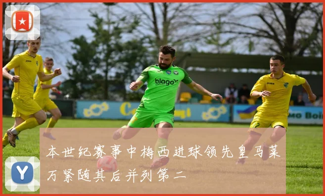 本世纪赛事中梅西进球领先皇马莱万紧随其后并列第二