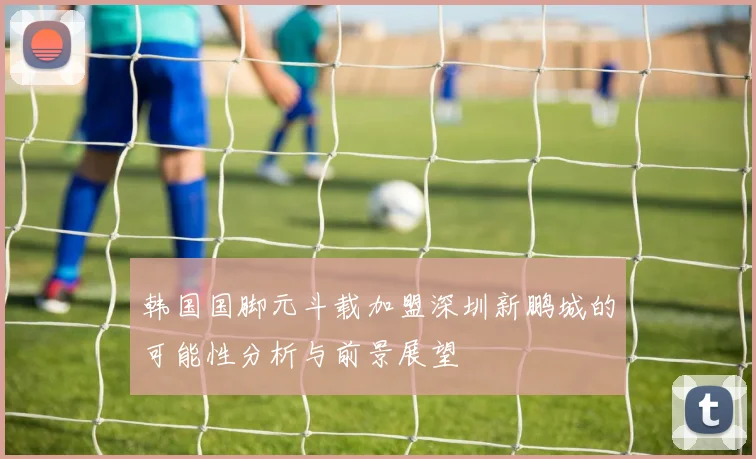 韩国国脚元斗载加盟深圳新鹏城的可能性分析与前景展望